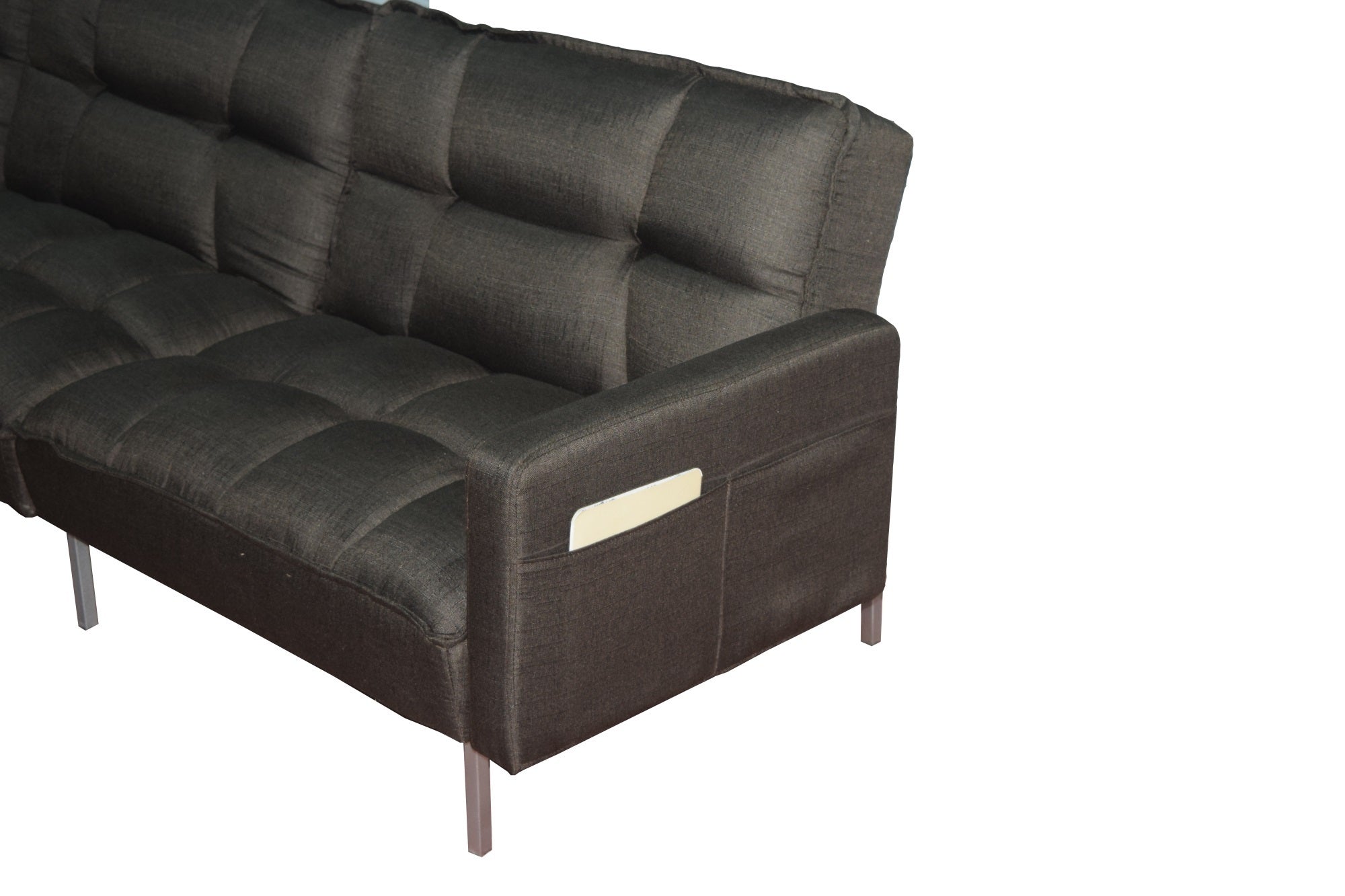 Sectional sofa couch sleeper brown - Atlantic Fine Furniture Inc