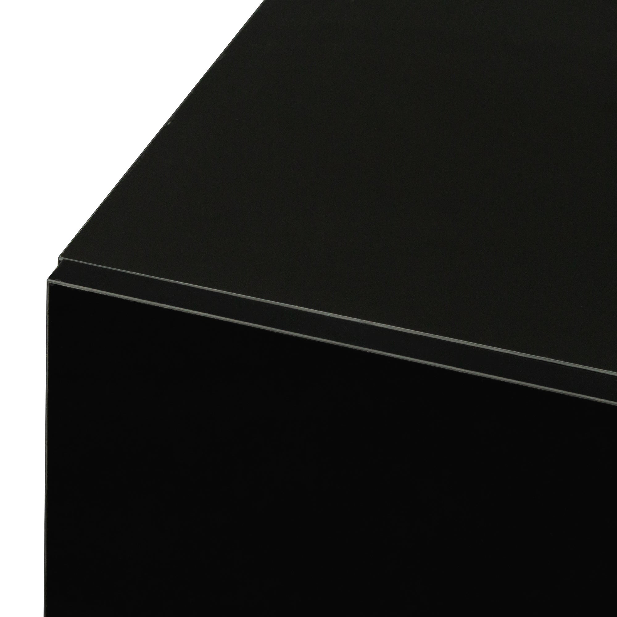 LED TV Stand for 55 inch TV, Modern Entertainment Center with LED Lights, TV & Media Furniture Console for Under TV Living Game Room Bedroom,Black - Atlantic Fine Furniture Inc