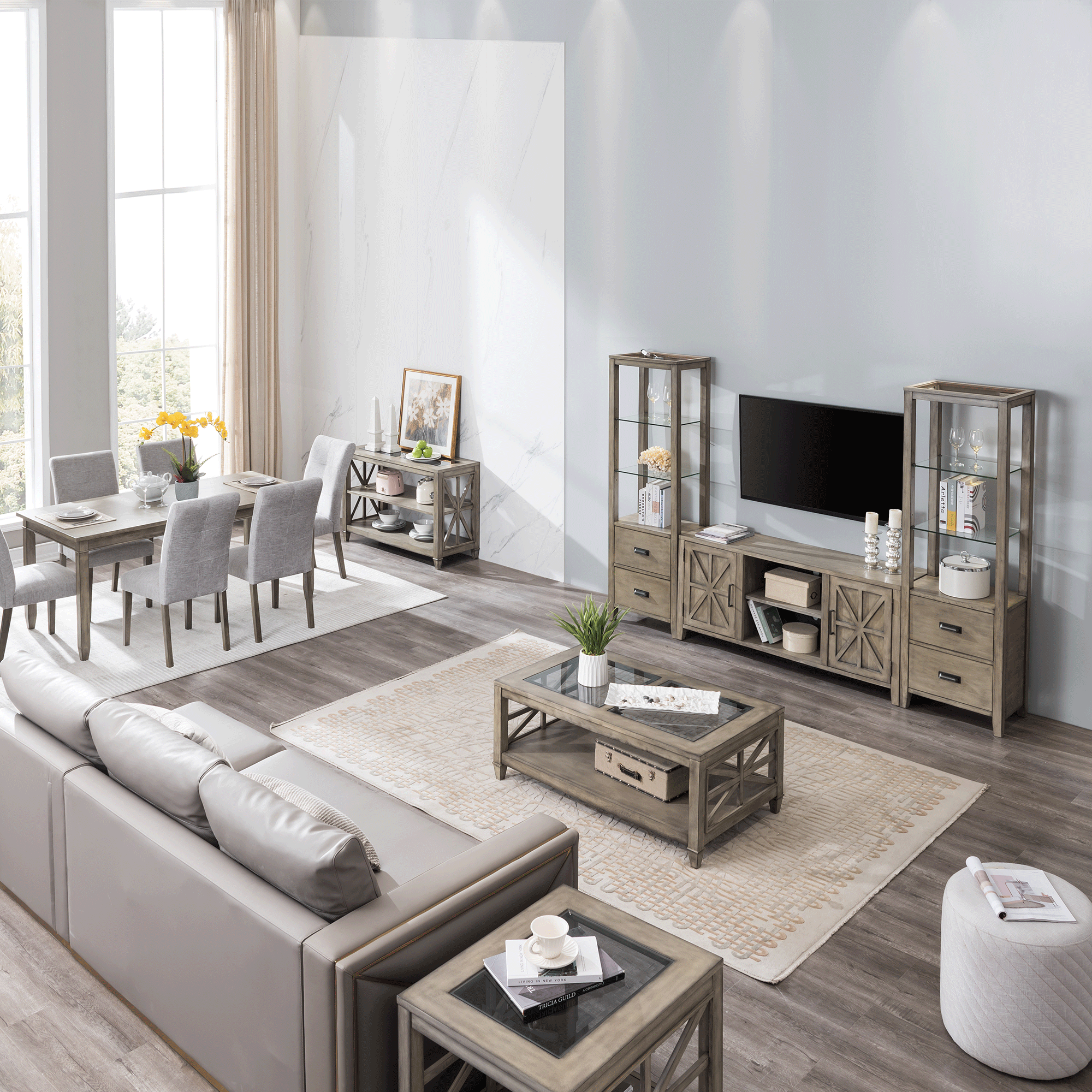 TV Side Cabinet - Atlantic Fine Furniture Inc