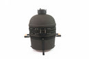 TOOPO 15 Inch Mini Kamado Grill Garden Ceramic Grills BBQ Smoker without Side Table-METTE BLACK - Atlantic Fine Furniture Inc