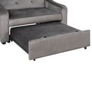 Orisfur. 50.6" Convertible Sleeper Bed, Adjustable Sofa Couch with Dual USB Ports for Living Room Space - Atlantic Fine Furniture Inc