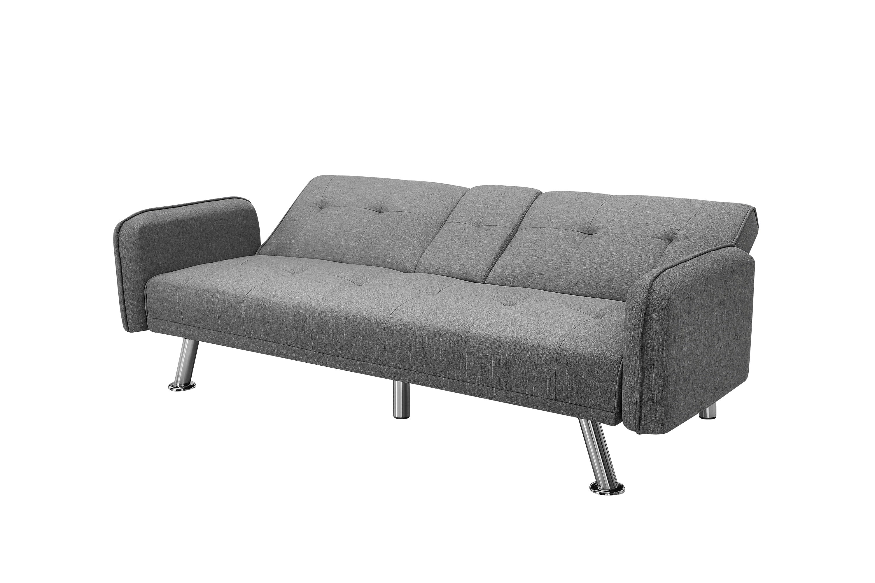 SLEEPER SOFA LIGHT GREY(same as W22339669。Size difference, See Details in page.) - Atlantic Fine Furniture Inc