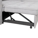 Orisfur. 104" Pull Out Sleeper Sofa Reversible L-Shape 3 Seat Sectional Couch with Storage Chaise and 2 Stools for Living Room Furniture Set - Atlantic Fine Furniture Inc