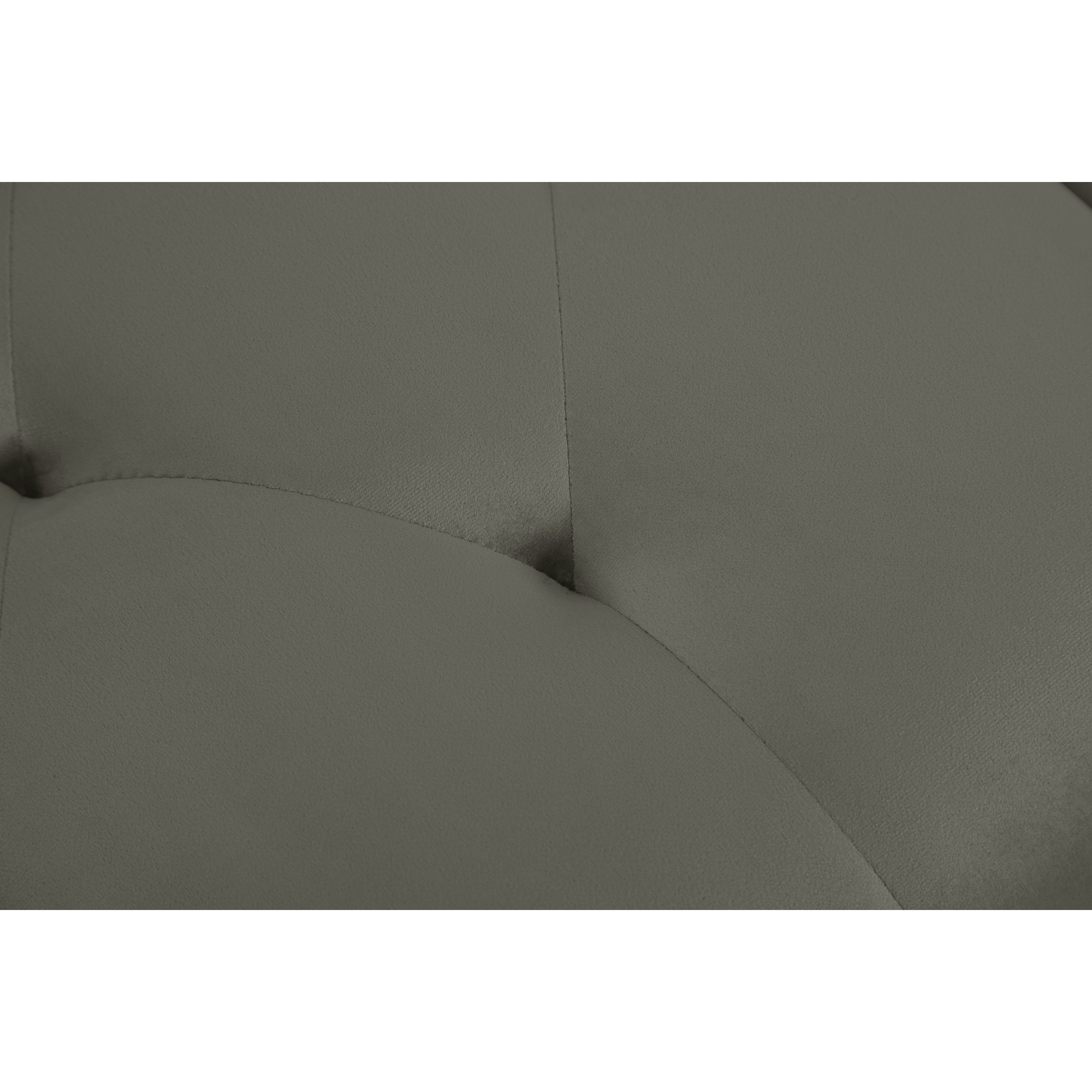 Convertible Sofa bed sleeper Light Grey velvet(W223S00002、W223S00708、W223S00870) - Atlantic Fine Furniture Inc
