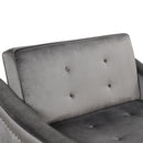 Orisfur. 50.6" Convertible Sleeper Bed, Adjustable Sofa Couch with Dual USB Ports for Living Room Space - Atlantic Fine Furniture Inc