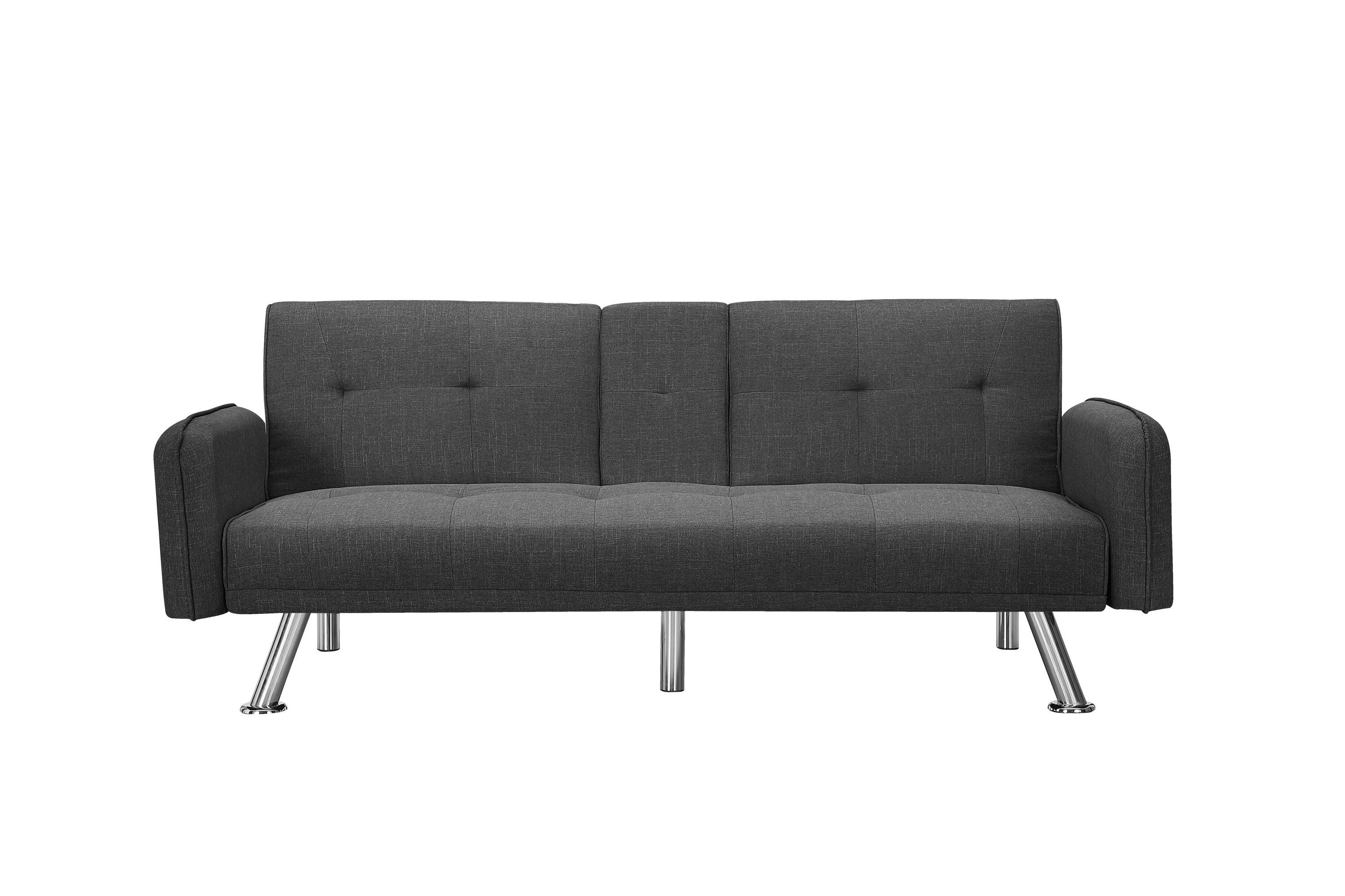 SLEEPER SOFA DARK GREY(same as W22339668。Size difference, See Details in page.) - Atlantic Fine Furniture Inc