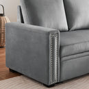 Orisfur. 83" Pull Out Sleeper Sofa Reversible L-Shape 3 Seat Sectional Couch with Storage Chaise for Living Room Furniture Set (Old SKU: SG000408AAA) - Atlantic Fine Furniture Inc