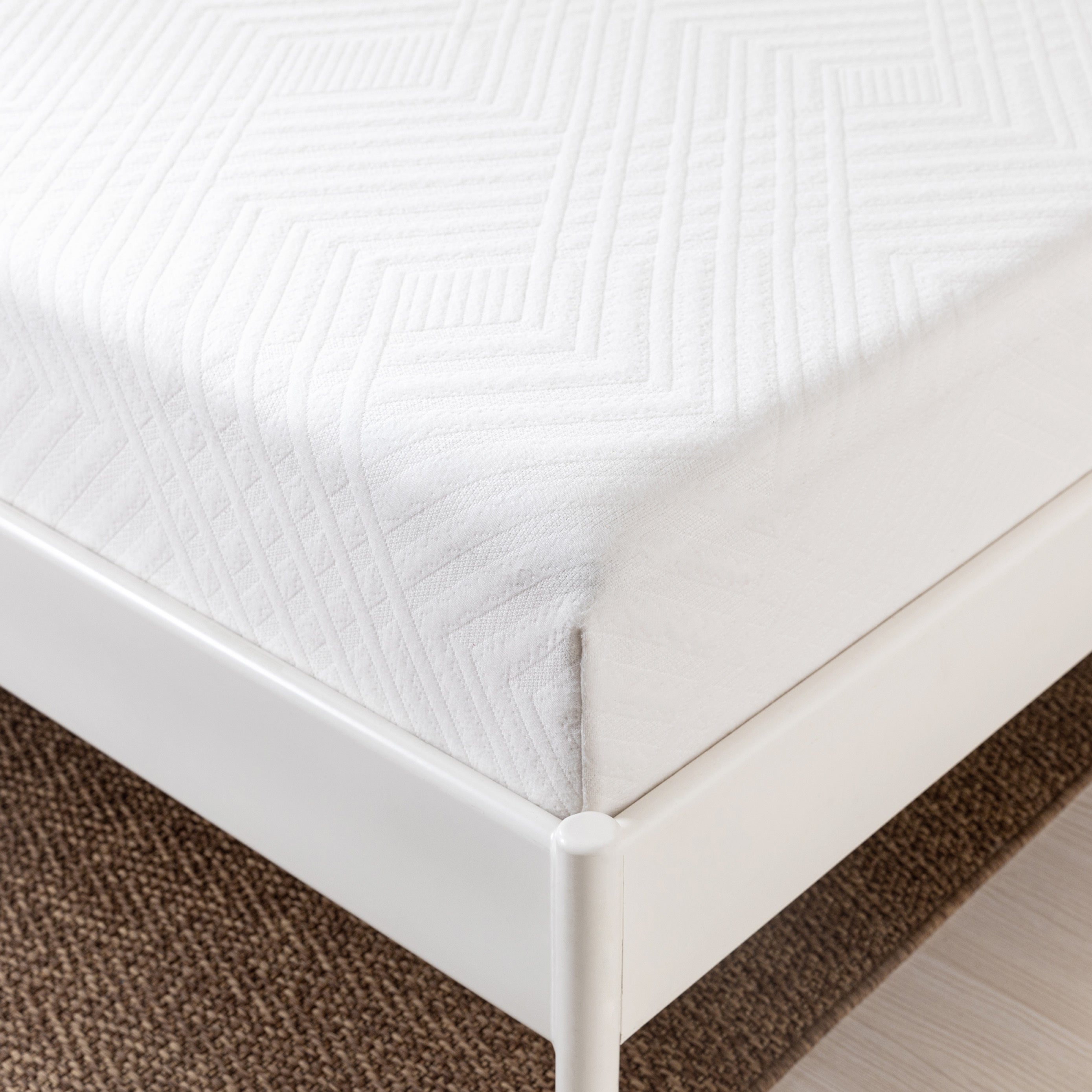 Green Tea Infused Memory Foam King Mattress, 8 inch Gel Memory Foam Mattress for a Cool Sleep, Bed in a Box - Atlantic Fine Furniture Inc