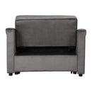 Orisfur. 50.6" Convertible Sleeper Bed, Adjustable Sofa Couch with Dual USB Ports for Living Room Space - Atlantic Fine Furniture Inc