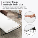 Orisfur Pull Out Sofa Bed  Loveseat Sleeper with Twin Size Memory Mattress for Living Room Spaces - Atlantic Fine Furniture Inc