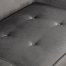 Orisfur. 50.6" Convertible Sleeper Bed, Adjustable Sofa Couch with Dual USB Ports for Living Room Space - Atlantic Fine Furniture Inc