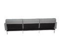 Sectional sofa couch sleeper grey - Atlantic Fine Furniture Inc