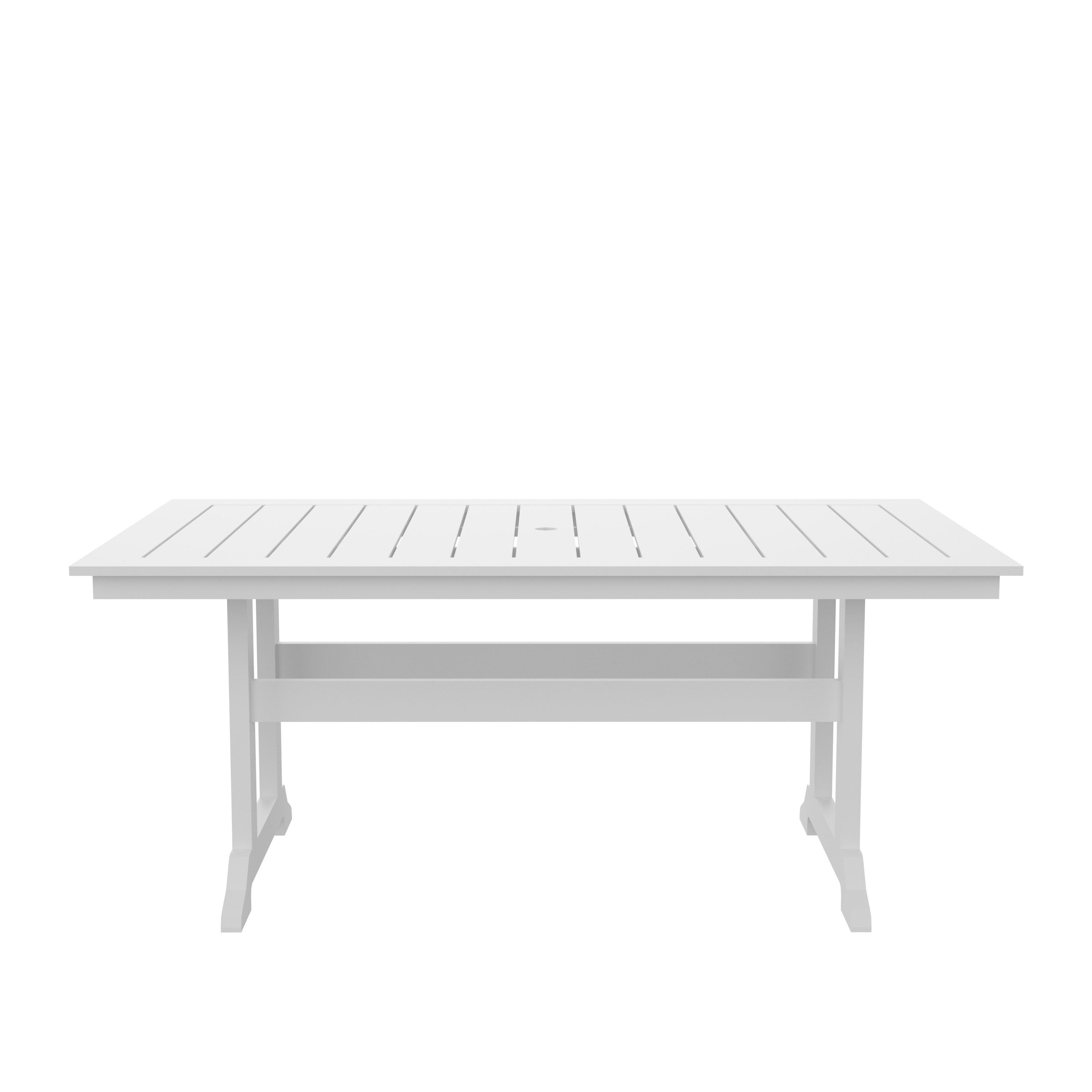 HDPE Dining Table, White - Atlantic Fine Furniture Inc