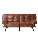 Convertible Memory Foam Futon Couch Bed, Modern Folding Sleeper Sofa-SF267PUCH - Atlantic Fine Furniture Inc