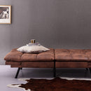 Convertible Memory Foam Futon Couch Bed, Modern Folding Sleeper Sofa-SF267PUCH - Atlantic Fine Furniture Inc