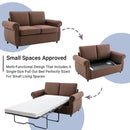 Orisfur Pull Out Sofa Bed  Loveseat Sleeper with Twin Size Memory Mattress for Living Room Spaces - Atlantic Fine Furniture Inc