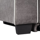 Orisfur. 66" Convertible Sleeper Bed, Adjustable Loveseat Couch with Dual USB Ports for Living Room Space - Atlantic Fine Furniture Inc