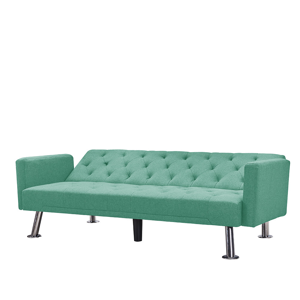 Convertible Folding Sofa Bed , Fabric Sleeper Sofa Couch for Living Room . - Atlantic Fine Furniture Inc