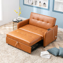 Orisfur. 51" Convertible Sleeper Bed, Adjustable Oversized Armchair  with Dual USB Ports for Small Space - Atlantic Fine Furniture Inc