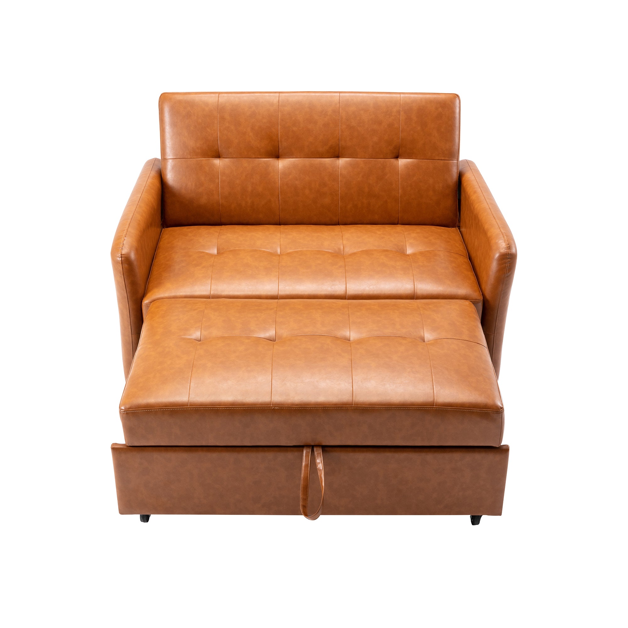 Orisfur. 51" Convertible Sleeper Bed, Adjustable Oversized Armchair with Dual USB Ports for Small Space - Atlantic Fine Furniture Inc