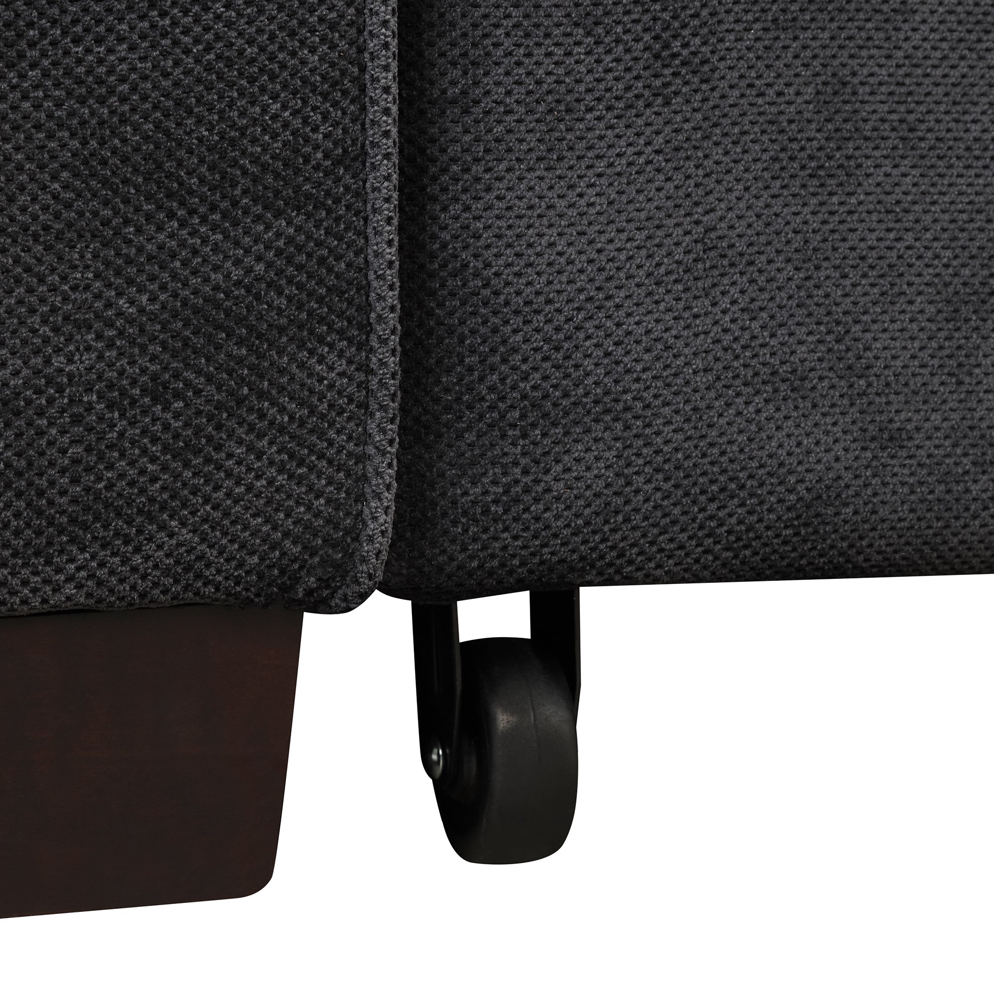 Orisfur. Linen Upholstered Sleeper Bed , Pull Out Sofa Bed Couch attached two throw pillows,Dual USB Charging Port and Adjustable Backrest for Living Room Space - Atlantic Fine Furniture Inc