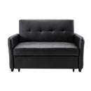 Orisfur. 51" Convertible Sleeper Bed, Adjustable Oversized Armchair  with Dual USB Ports for Small Space - Atlantic Fine Furniture Inc