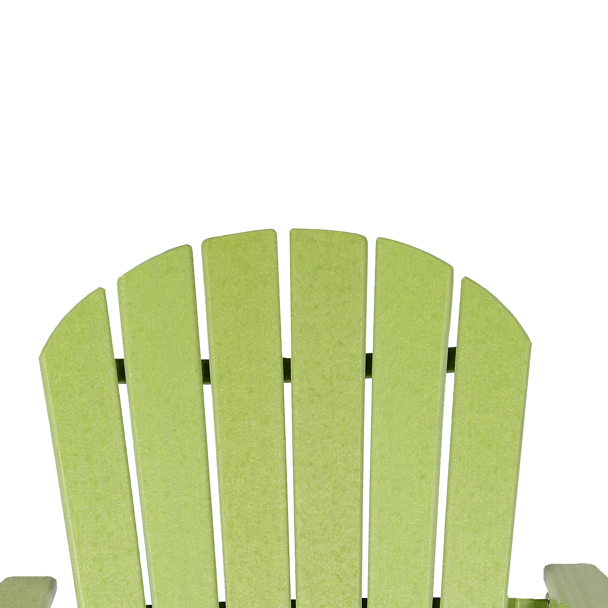 HDPE Adirondack Chair Sunlight Resistant No-Fading Snowstorm Resistant Outdoor Chair Patio Chairs-Ergonomic Comfort, Like Real Wood, Widely Used for Fire Pits, Decks, Gardens - Apple Green - Atlantic Fine Furniture Inc