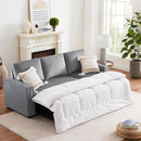 Orisfur. 83" Pull Out Sleeper Sofa Reversible L-Shape 3 Seat Sectional Couch with Storage Chaise for Living Room Furniture Set (Old SKU: SG000408AAA) - Atlantic Fine Furniture Inc