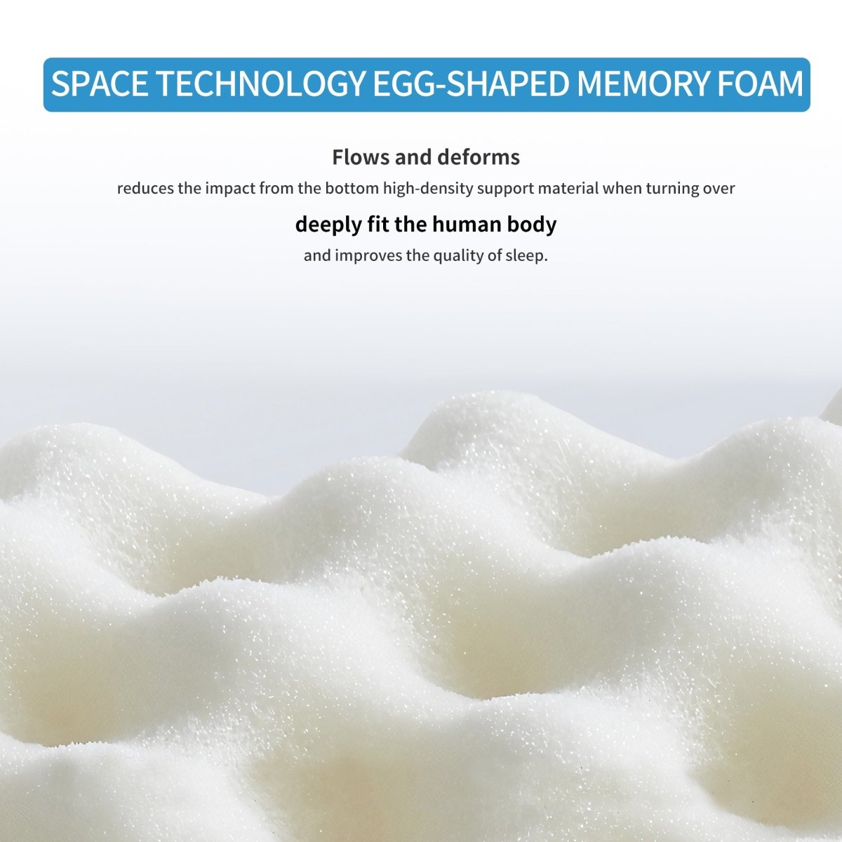 8 Inches Gel & Charcoal Infused Memory Foam Mattress - Medium Comfort(Twin) - Atlantic Fine Furniture Inc