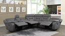 Higgins - Four-Piece Upholstered Power Sectional - Atlantic Fine Furniture Inc