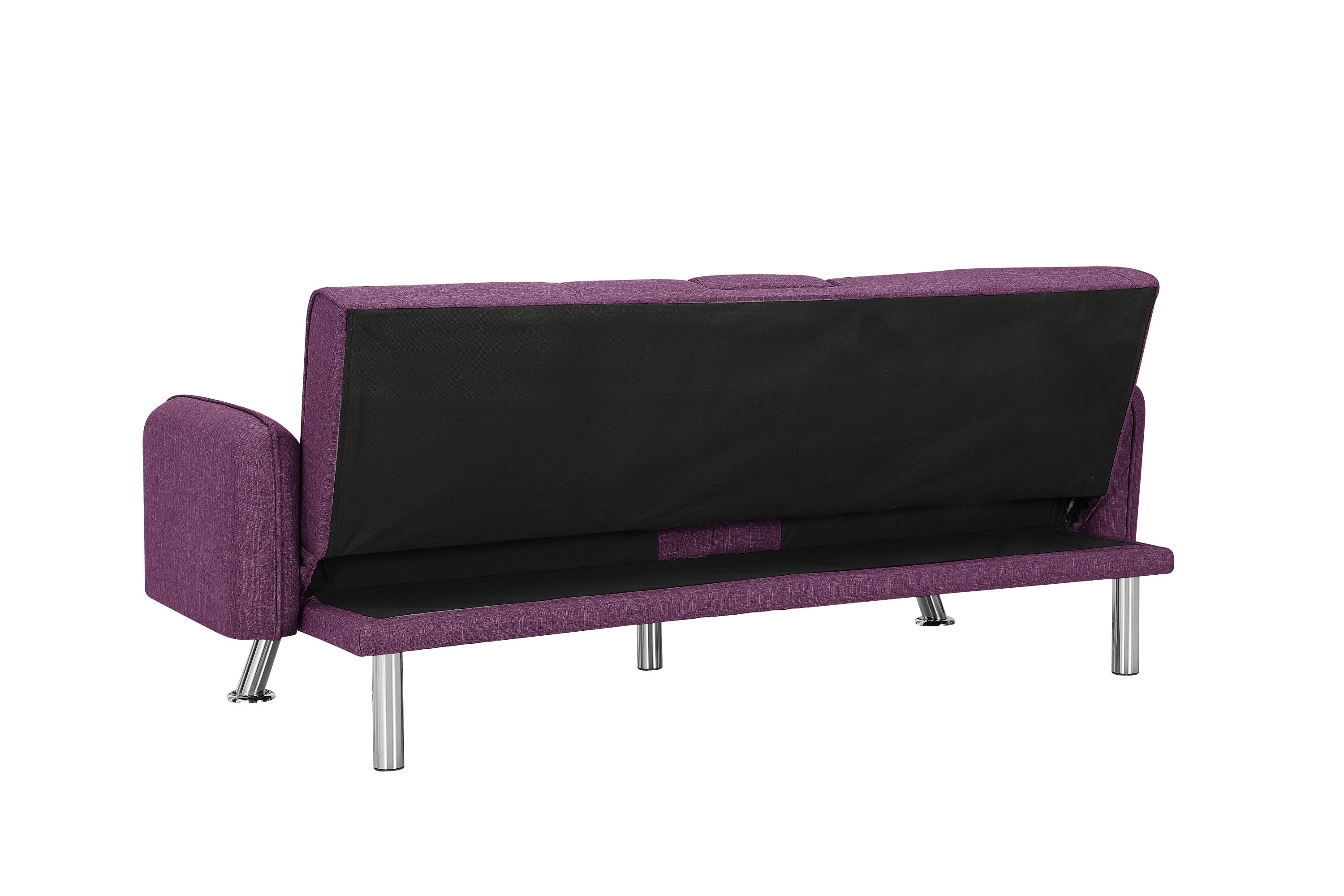 SLEEPER SOFA PURPLE COLOR(same as W22339671。Size difference, See Details in page.) - Atlantic Fine Furniture Inc