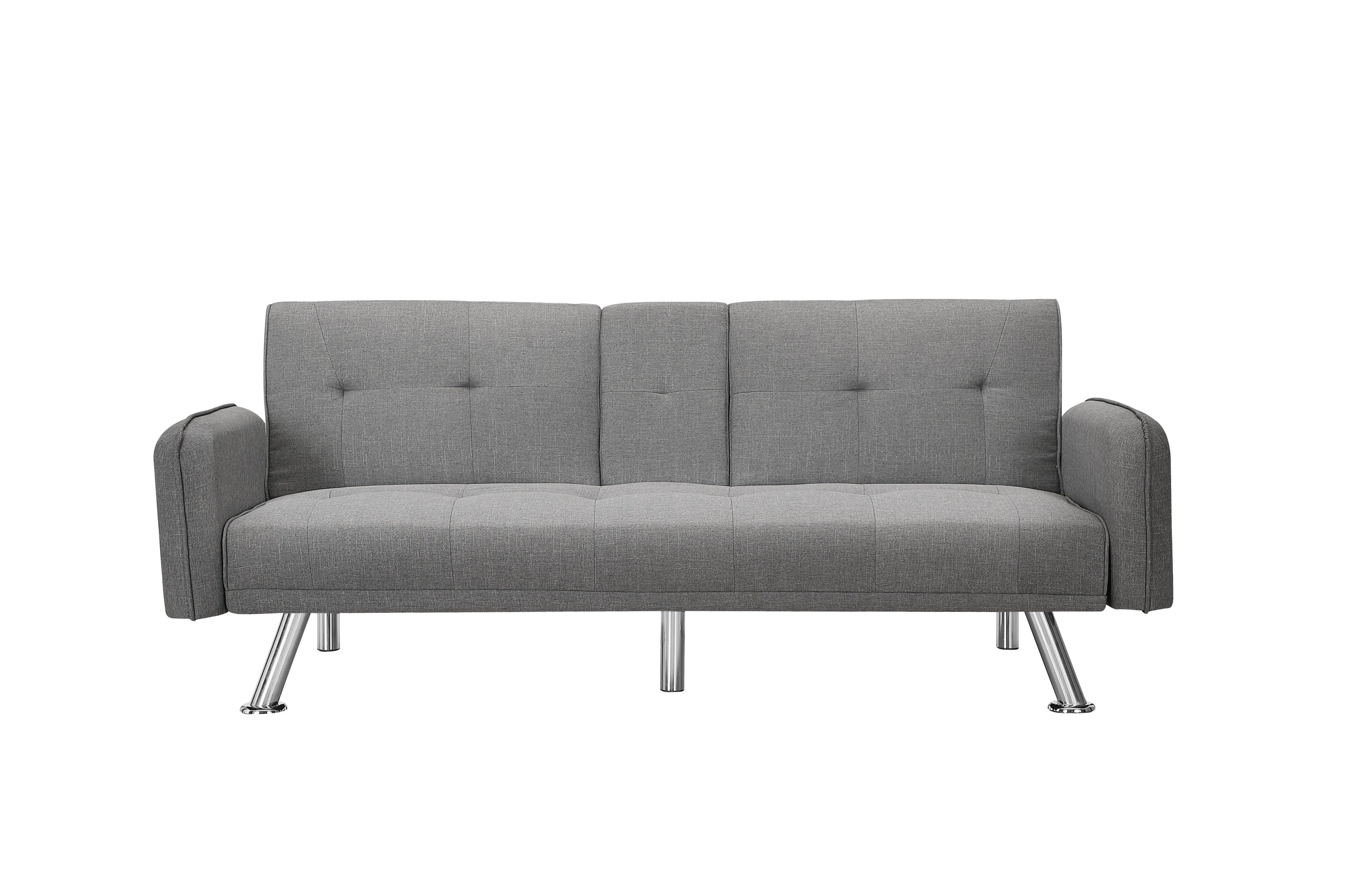 SLEEPER SOFA LIGHT GREY(same as W22339669。Size difference, See Details in page.) - Atlantic Fine Furniture Inc