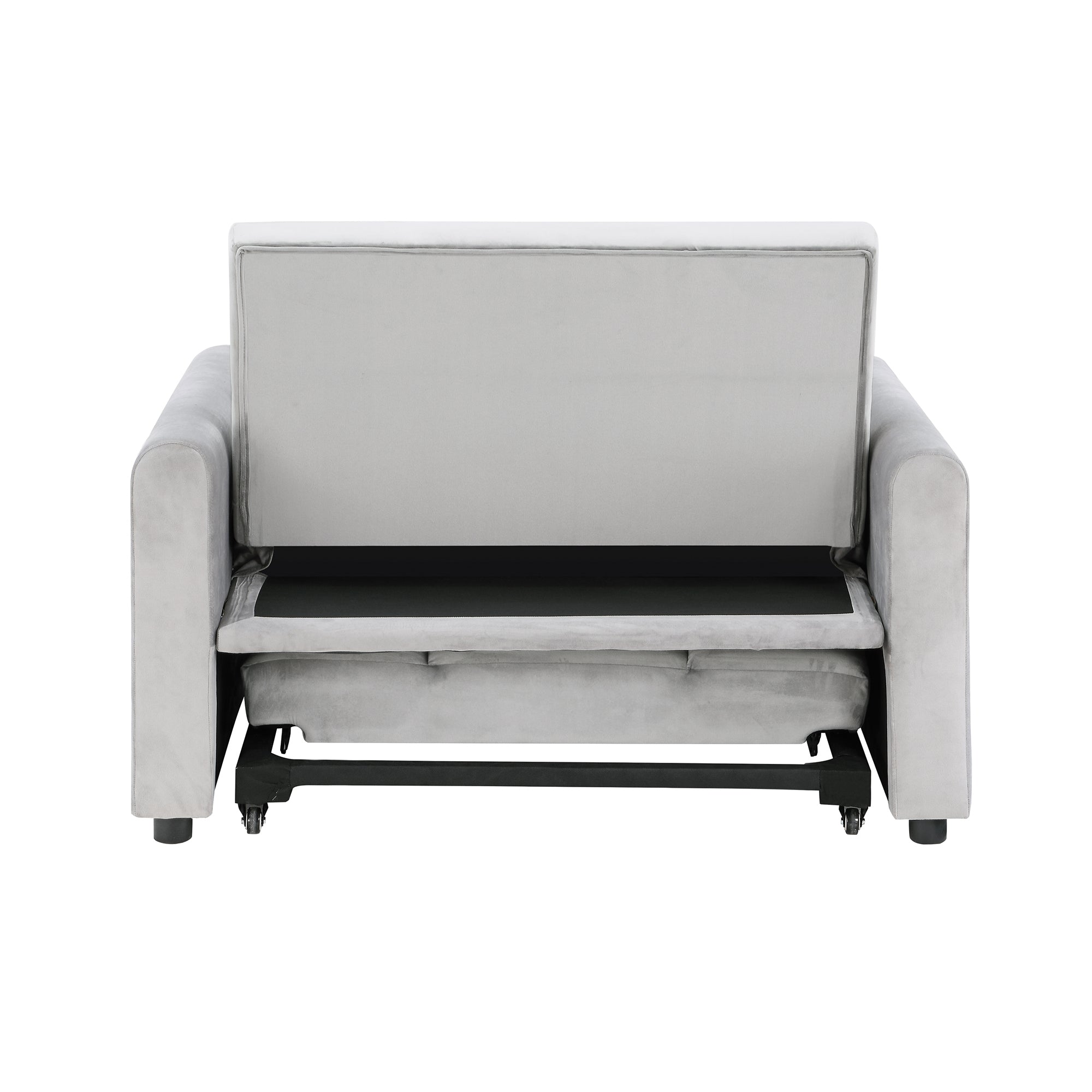Orisfur. 50" Convertible Sleeper Bed, Adjustable Oversized Armchair with Dual USB Ports for Small Space - Atlantic Fine Furniture Inc
