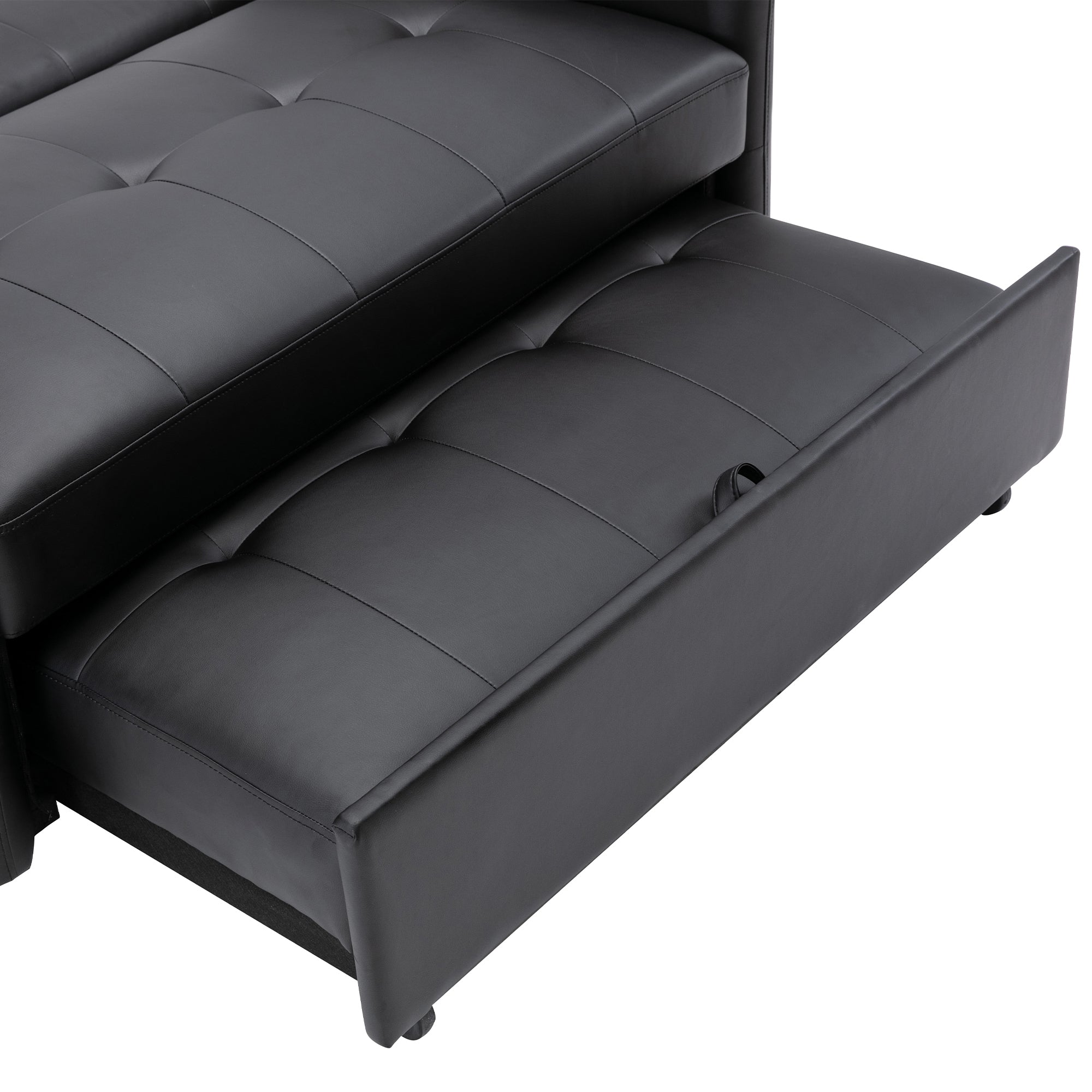 Orisfur. 51" Convertible Sleeper Bed, Adjustable Oversized Armchair with Dual USB Ports for Small Space - Atlantic Fine Furniture Inc