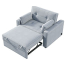 Orisfur. 48" Convertible Sleeper Sofa Bed, Multi-Functional Adjustable Single Bed Chair  with USB Port and 2 Pillows for Small Space - Atlantic Fine Furniture Inc