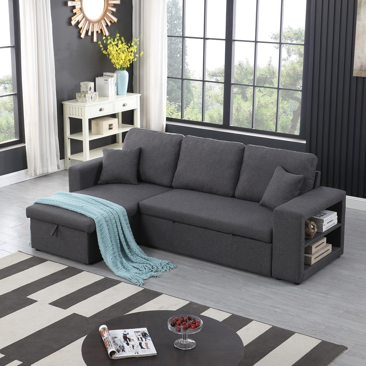 http://atlanticfinefurniture.com/cdn/shop/products/91-wide-100-linen-reversible-sleeper-sofa-and-storage-chaise-with-small-bookcase-atlantic-fine-furniture-inc-939240.jpg?v=1682667246