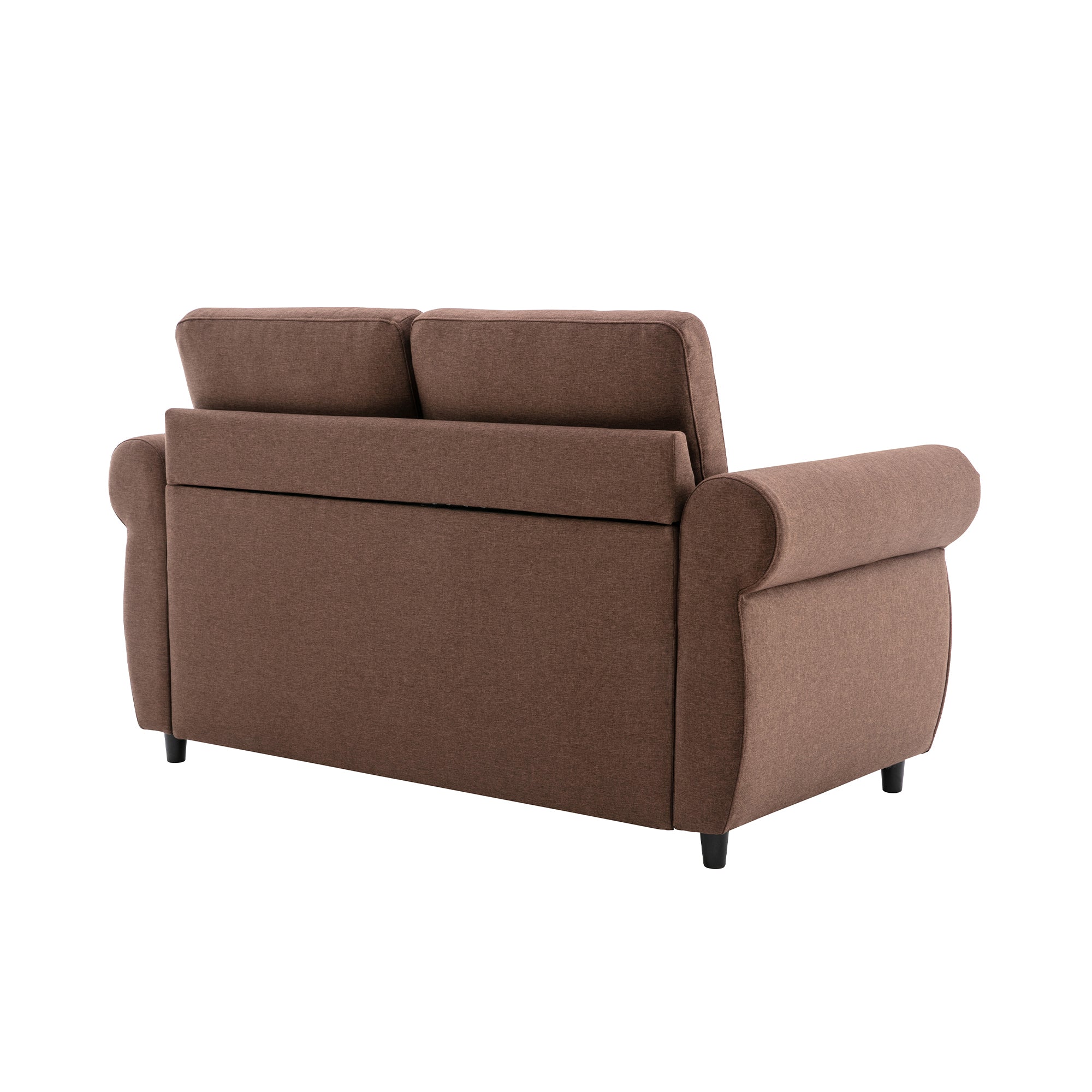 Orisfur Pull Out Sofa Bed Loveseat Sleeper with Twin Size Memory Mattress for Living Room Spaces - Atlantic Fine Furniture Inc