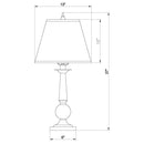 Ochanko - Empire Shade Table Lamp (Set of 2) - Bronze - Atlantic Fine Furniture Inc