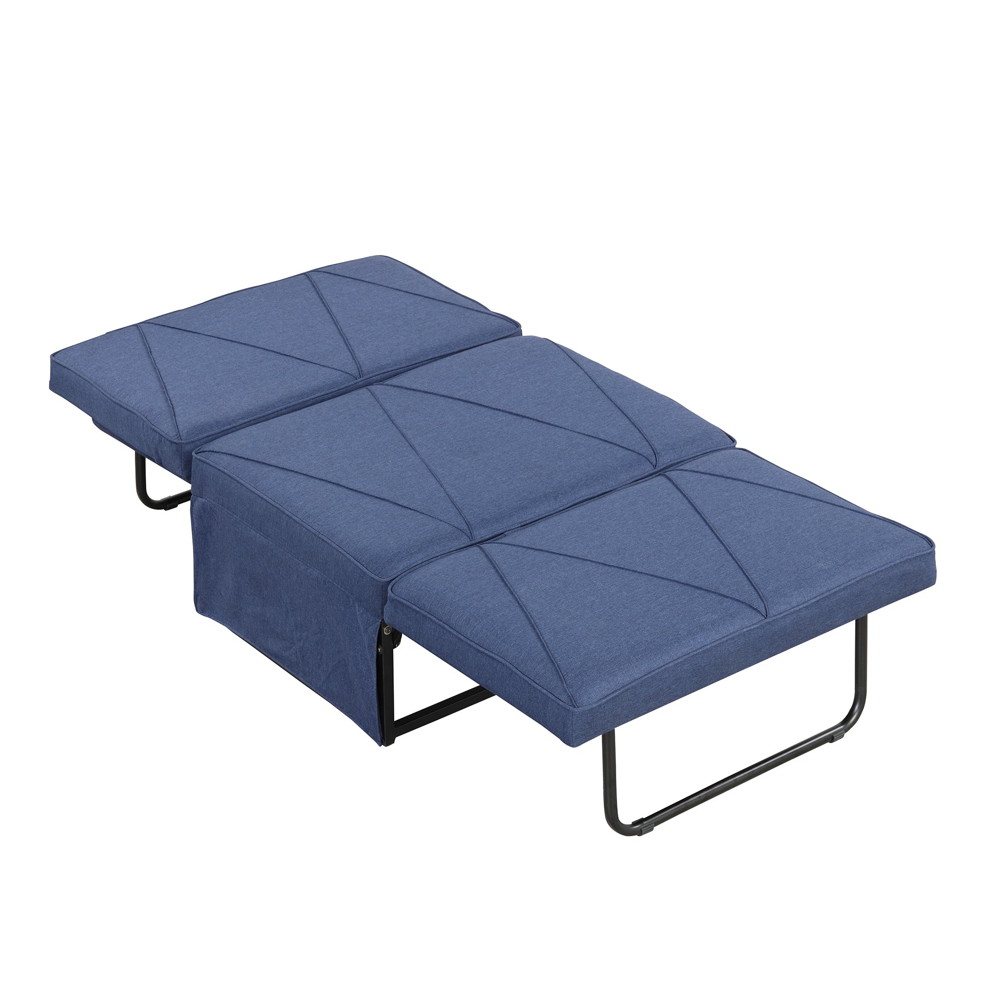 Orisfur.Sofa Bed,4-in-1Folding Ottoman Sofa Bed Sleeper Chair Convertible Chair into Bed with Adjustable Backrest Sleeper Couch Bed for Living Room/Small Apartment/Adults - Atlantic Fine Furniture Inc