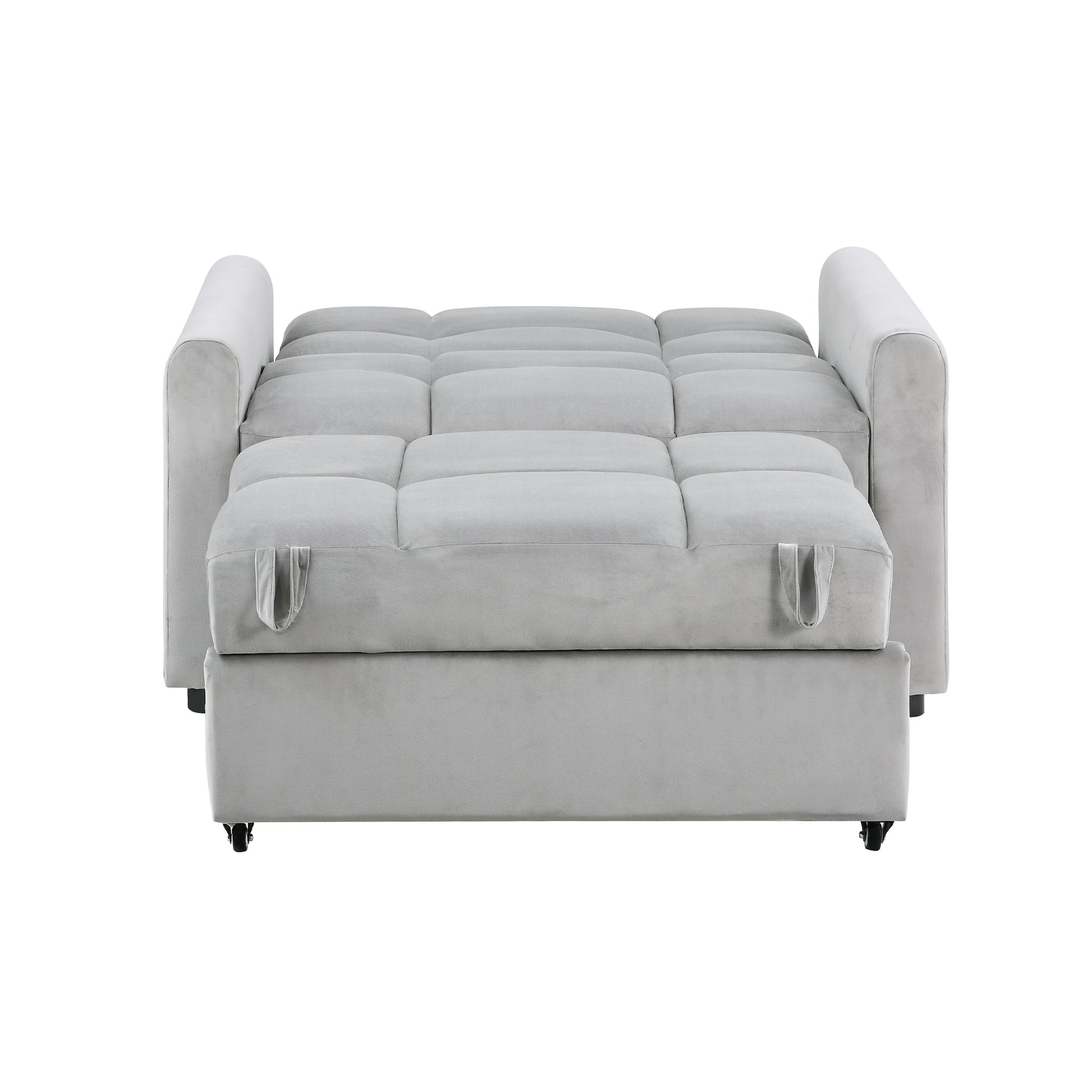 Orisfur. 50" Convertible Sleeper Bed, Adjustable Oversized Armchair with Dual USB Ports for Small Space - Atlantic Fine Furniture Inc