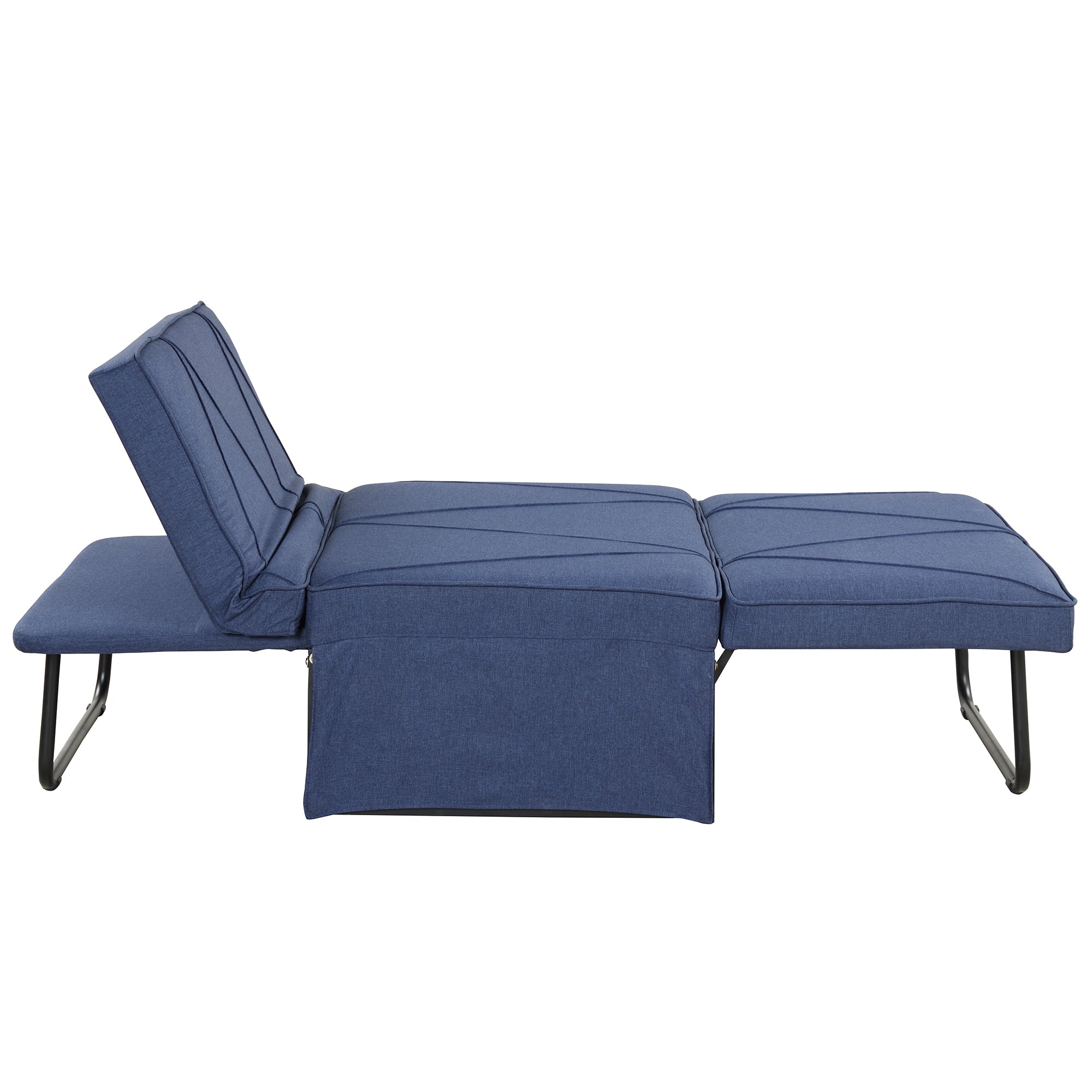 Orisfur.Sofa Bed,4-in-1Folding Ottoman Sofa Bed Sleeper Chair Convertible Chair into Bed with Adjustable Backrest Sleeper Couch Bed for Living Room/Small Apartment/Adults - Atlantic Fine Furniture Inc