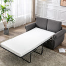 Orisfur Pull Out Sofa Bed  Loveseat Sleeper with Twin Size Memory Mattress for Living Room Spaces - Atlantic Fine Furniture Inc