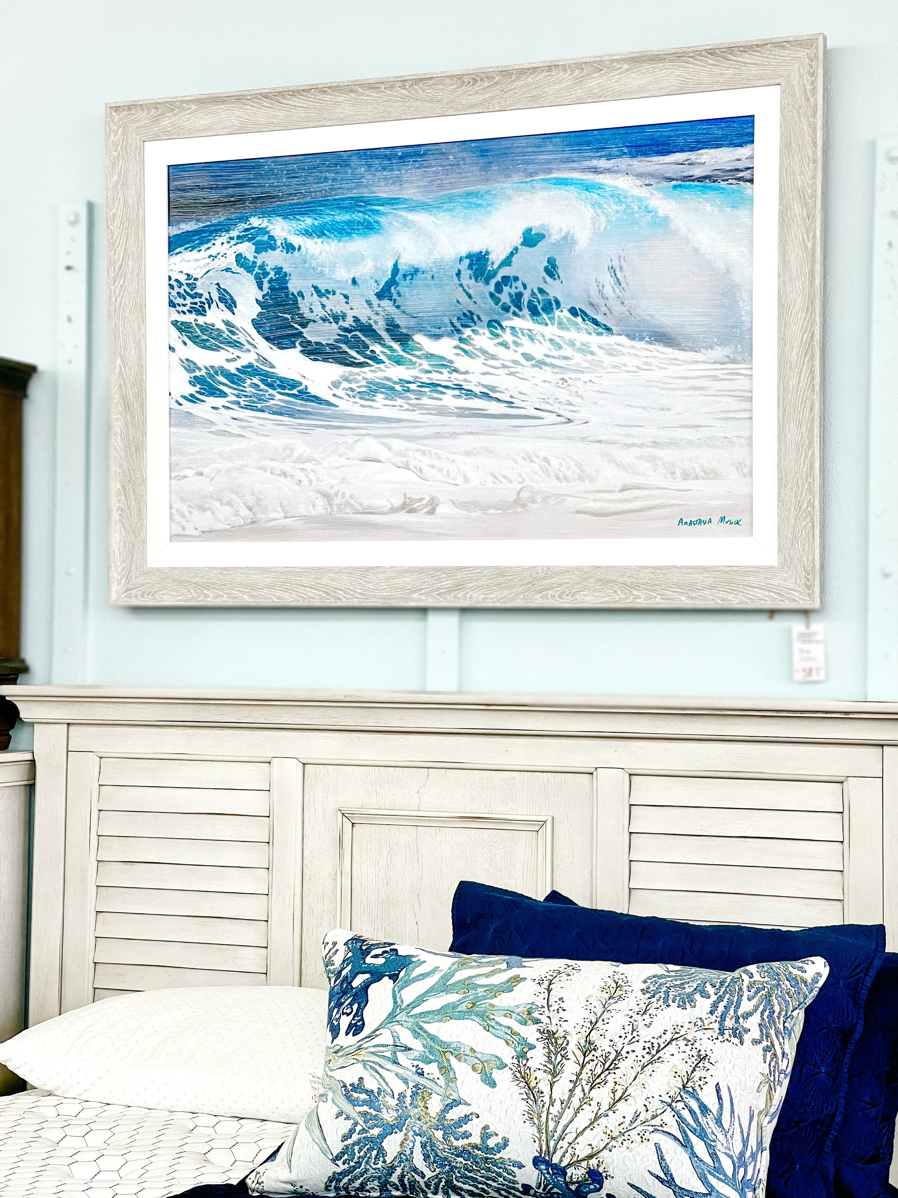 Blue Ocean Anastasia musick art oversized
