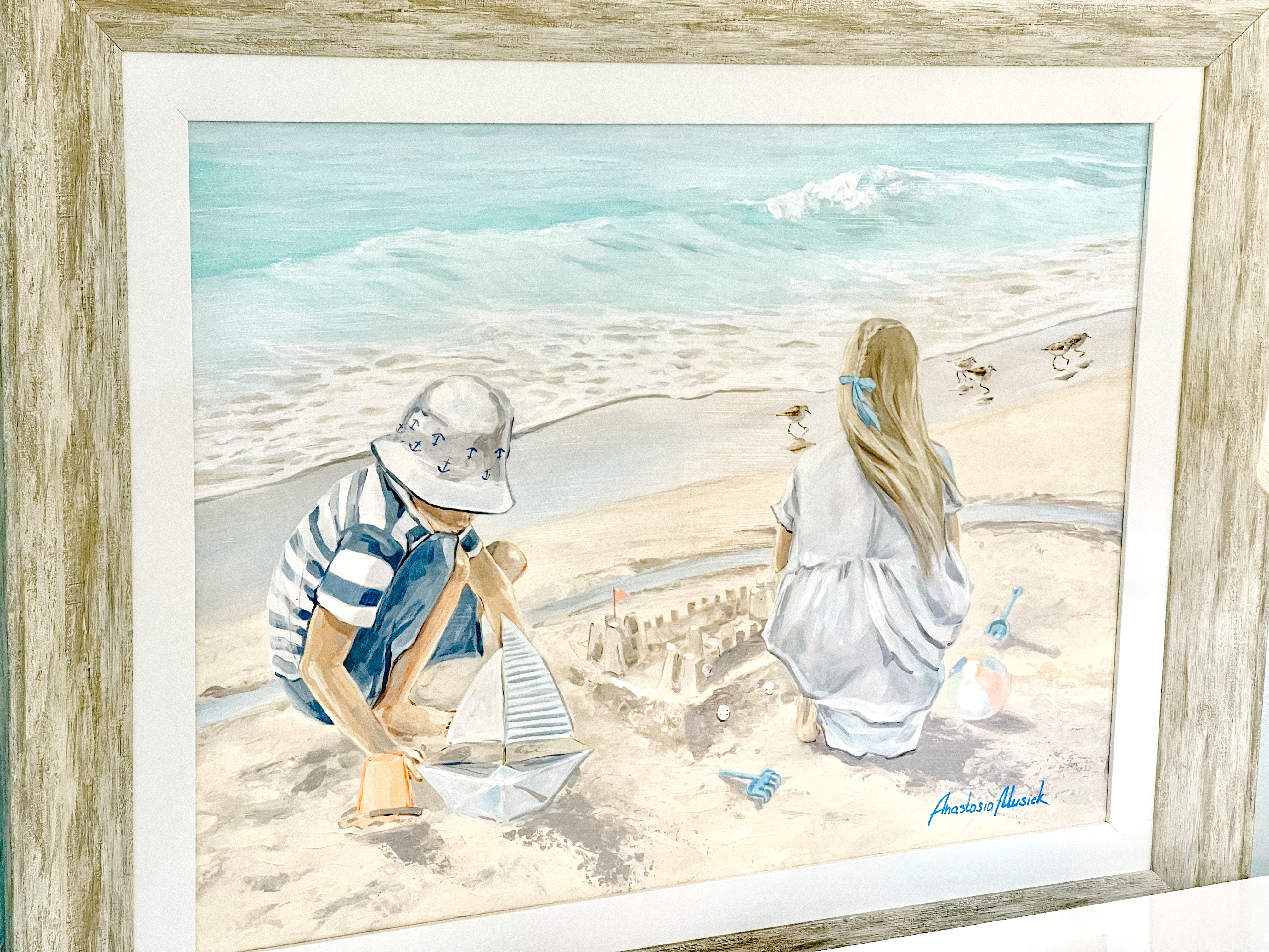 Remember When - Coastal Art - Large - Atlantic Fine Furniture Inc