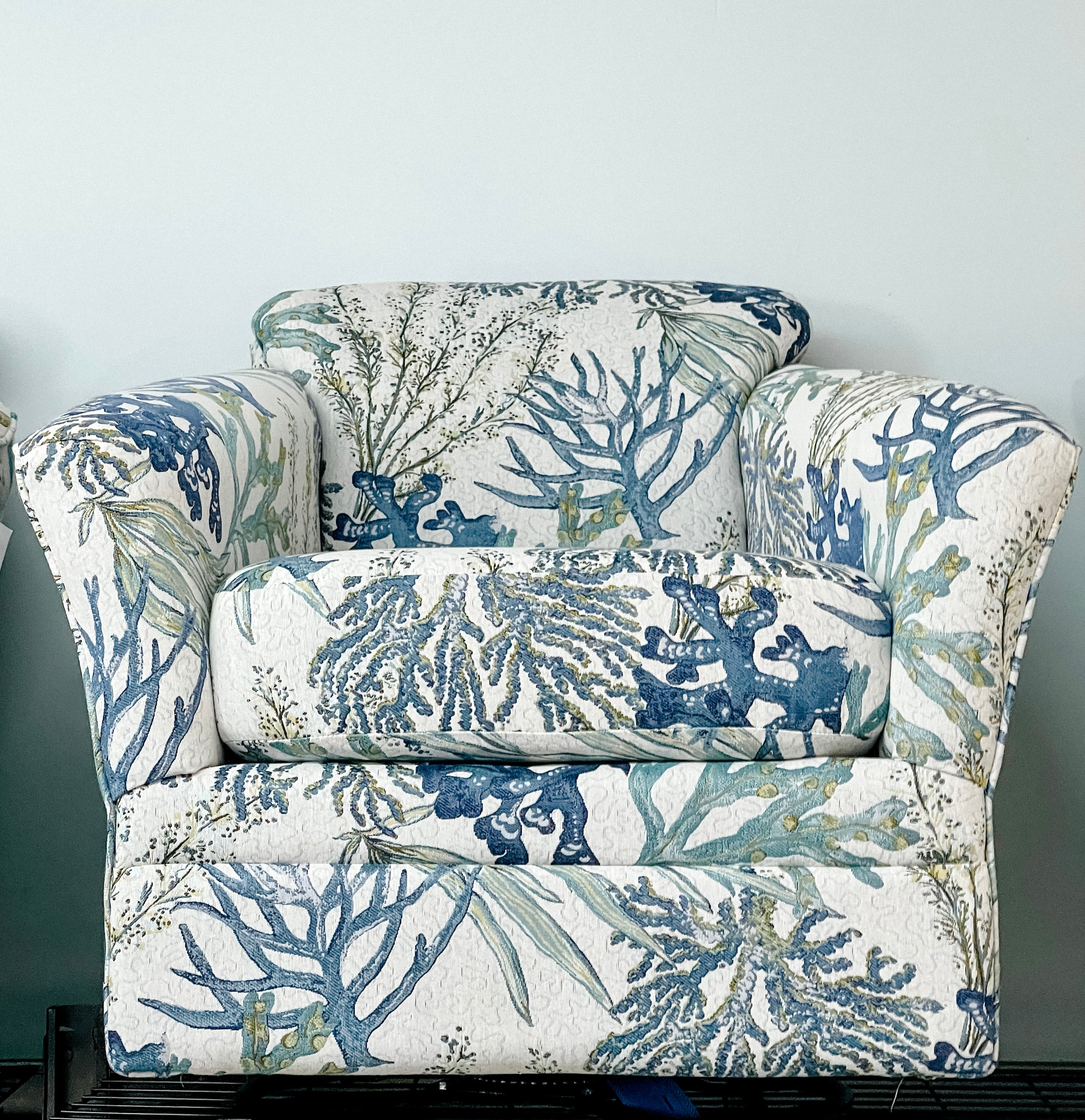 Custom Swivel Glider Barrel Chair - Atlantic Fine Furniture Inc