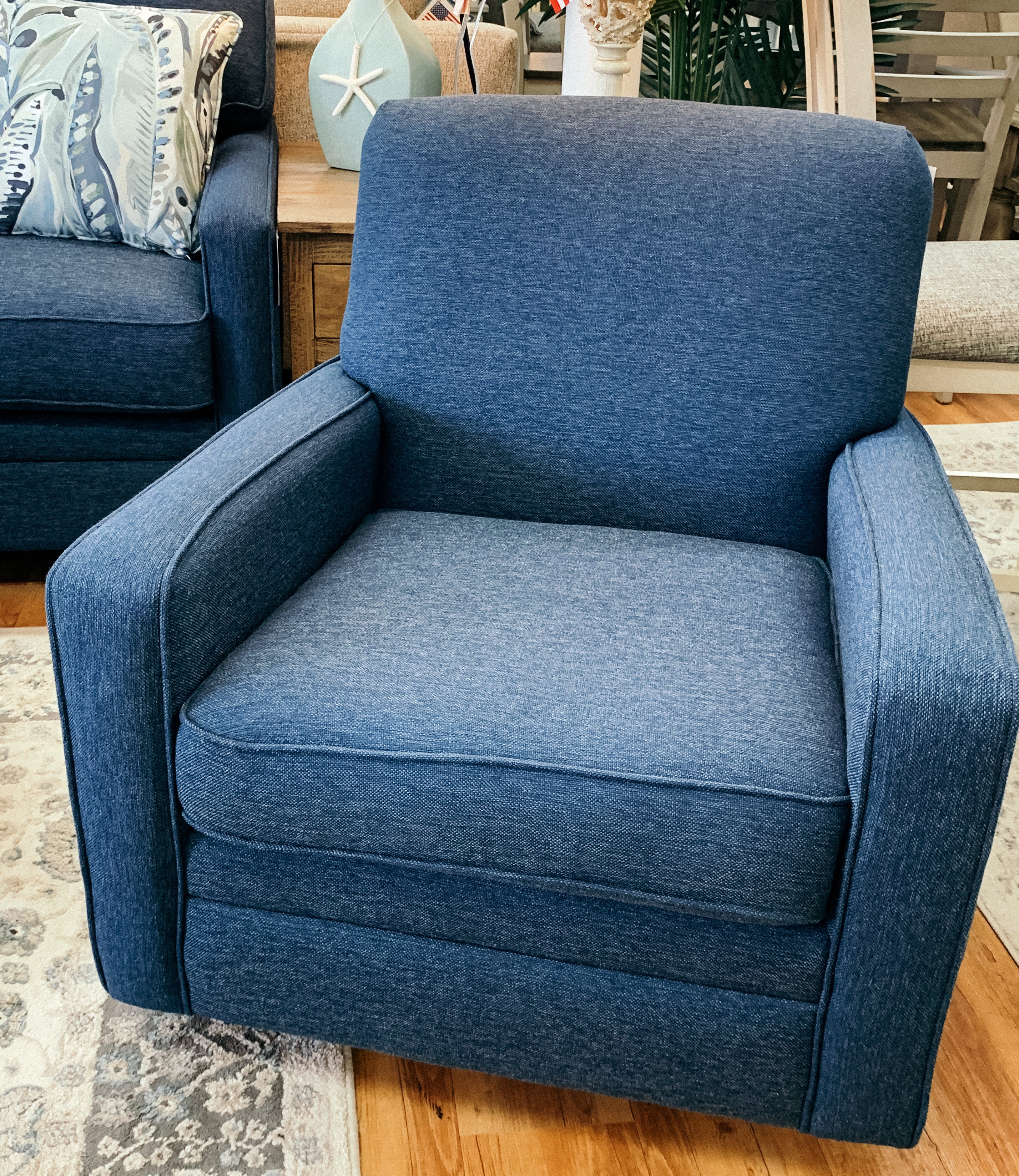 Custom Hi-Back Swivel Glider - Atlantic Fine Furniture Inc