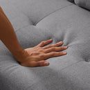 Orisfur. 81" Sleeper Sofa Bed Reversible Sectional Couch with Storage Chaise and Two Cup Holders for Living Room Furniture Set - Atlantic Fine Furniture Inc