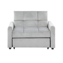 Orisfur. 50" Convertible Sleeper Bed, Adjustable Oversized Armchair  with Dual USB Ports for Small Space - Atlantic Fine Furniture Inc