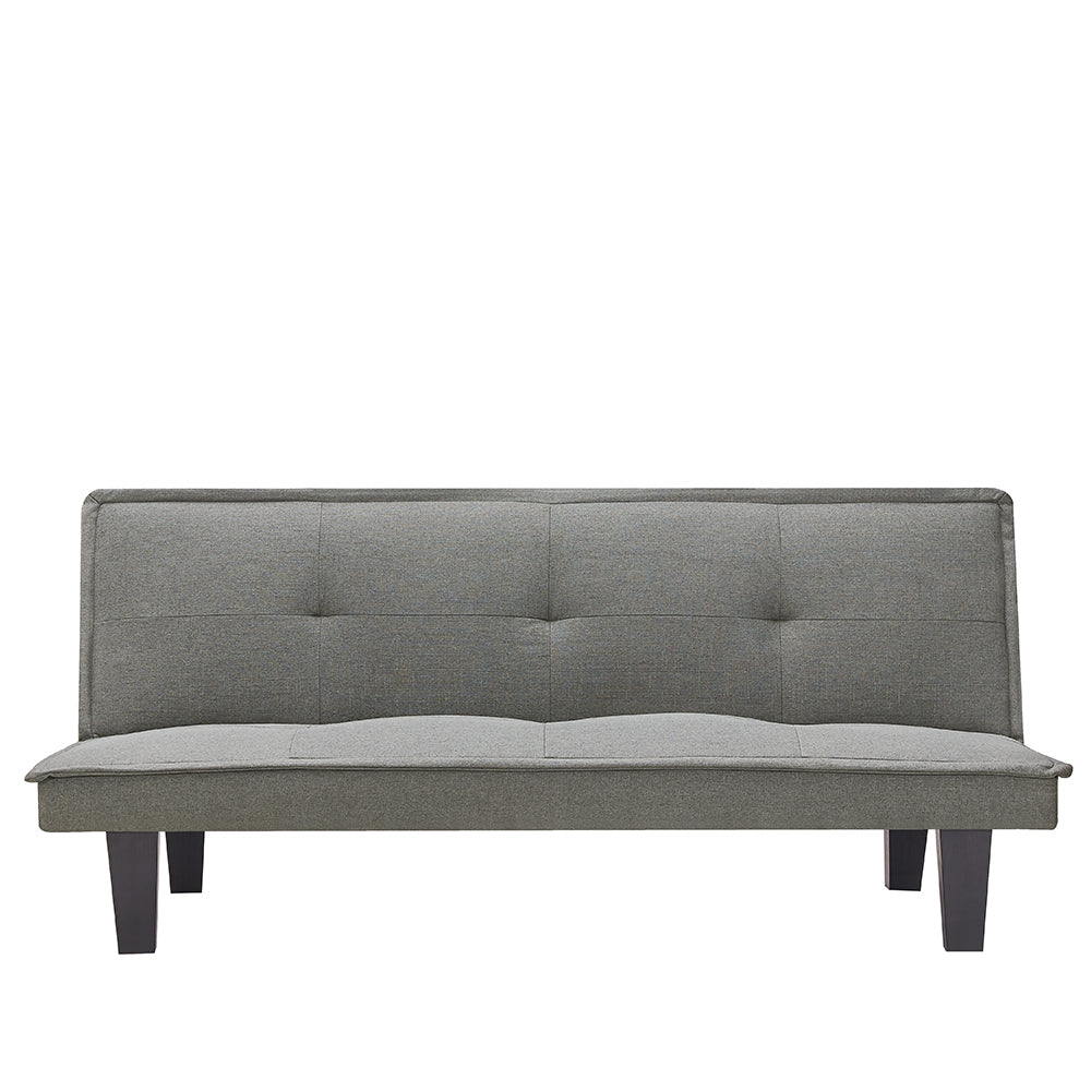 Modern Fabric Futon Sofa Bed , Convertible Folding Futon Sofa Bed Sleeper for Home Living Room .(Light Grey ) - Atlantic Fine Furniture Inc