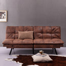 Convertible Memory Foam Futon Couch Bed, Modern Folding Sleeper Sofa-SF267PUCH - Atlantic Fine Furniture Inc